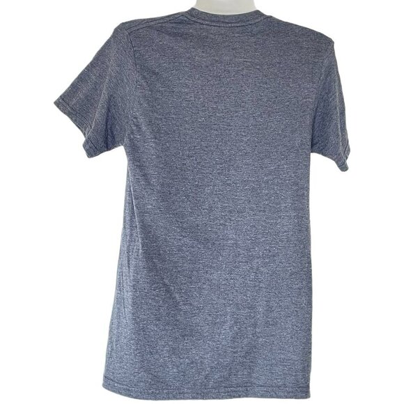 The Beatles Women's Tee Shirt by Apple Corporation LTD Grey with Logo Graphic - Picture 4 of 6